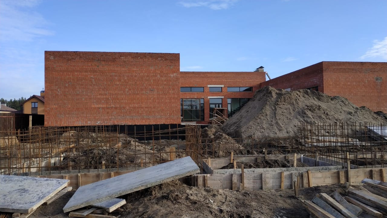 Дизайн фасадов в поселке Снегири