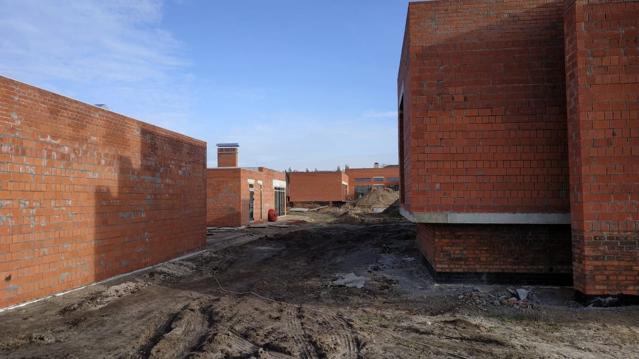 Дизайн фасадов в поселке Снегири