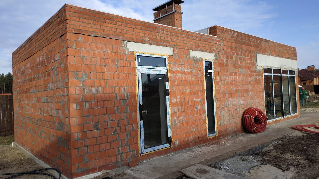 Дизайн фасадов в поселке Снегири