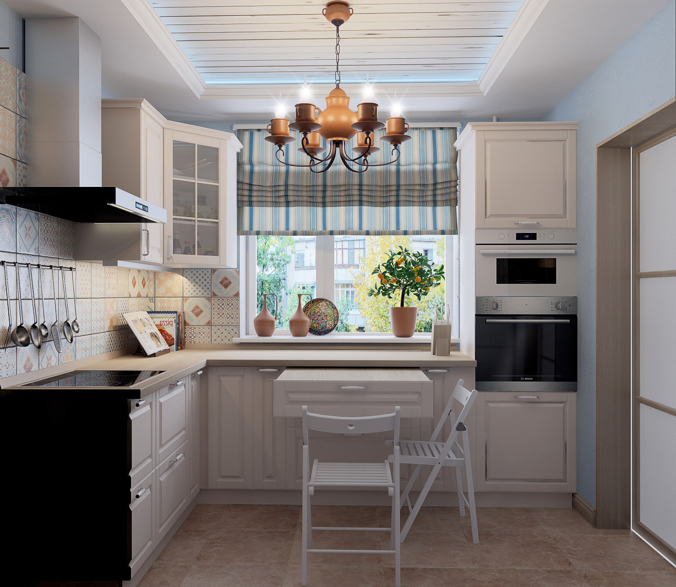 Кухня квартира на Марьинском Парке