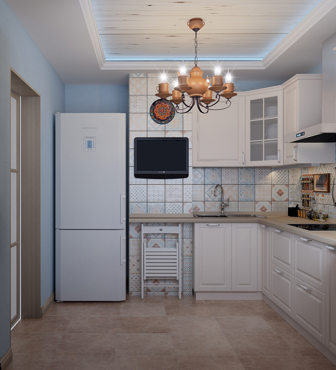 Кухня квартира на Марьинском Парке