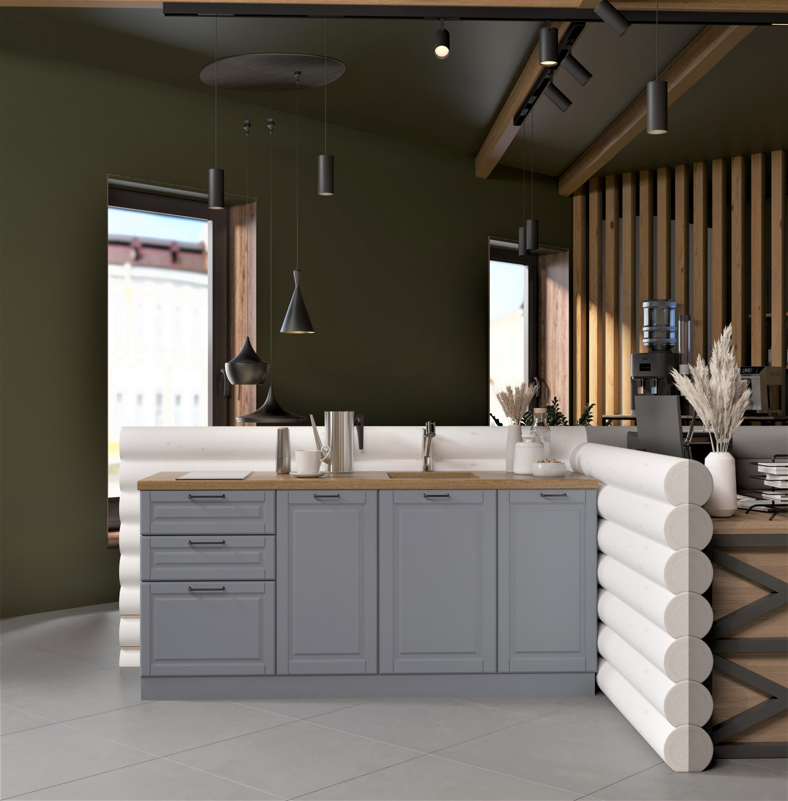 Шоурум экологичных масел и красок для дерева