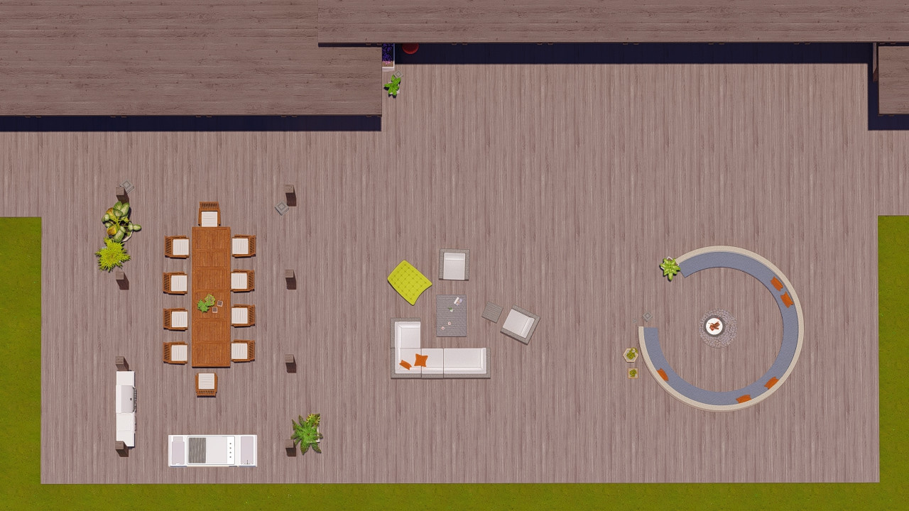 СПА комплекс с бассейном, сауной, барбекю и хоз.блоком