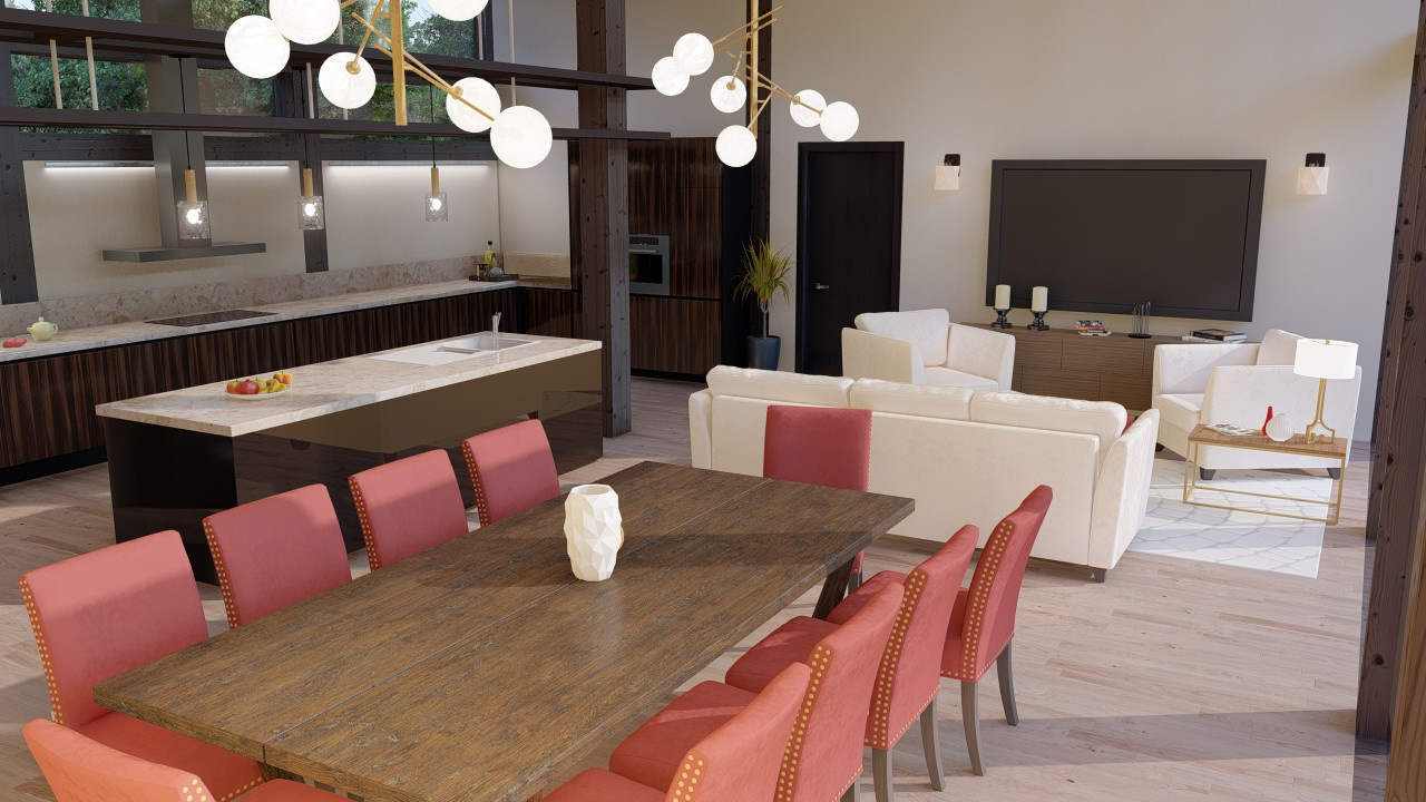 СПА комплекс с бассейном, сауной, барбекю и хоз.блоком