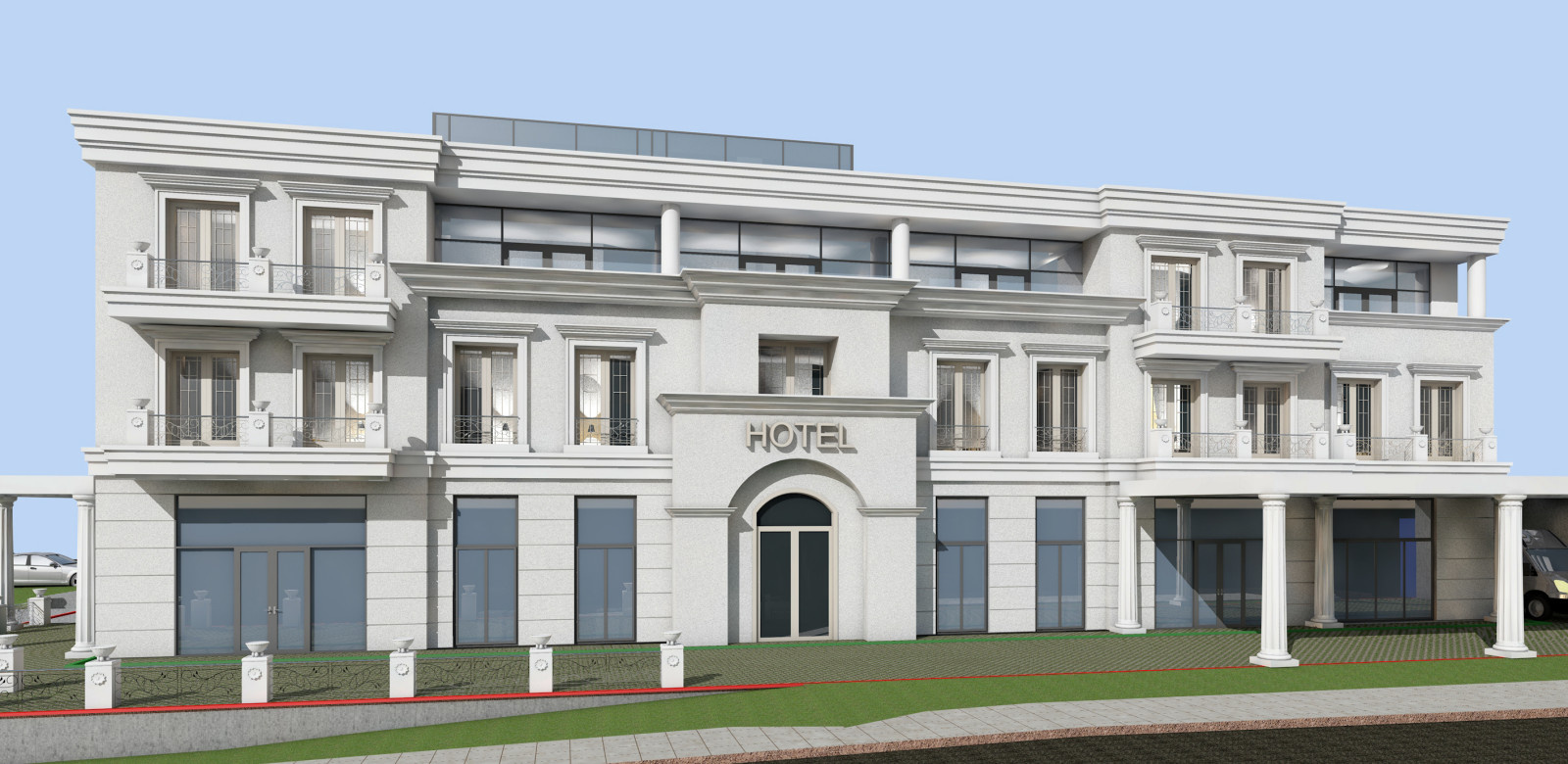 Обложка проекта: Спа-отель