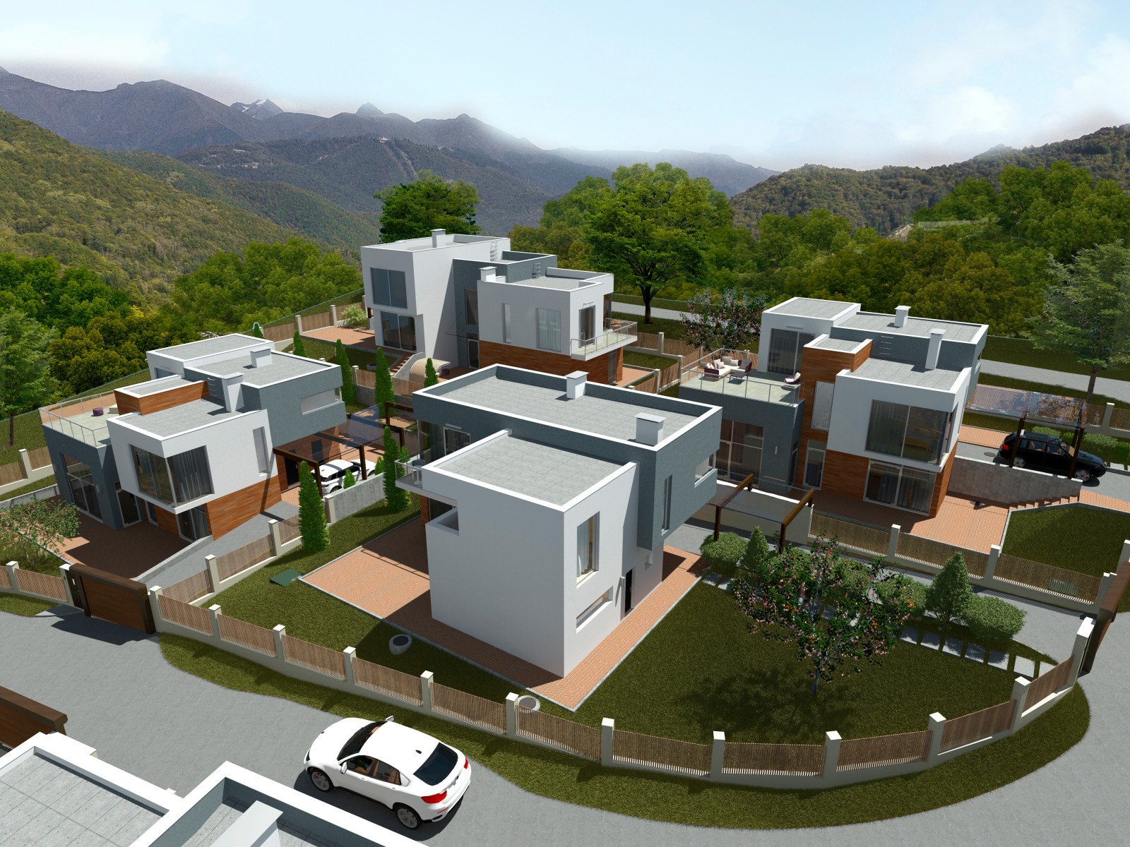 Коттеджный поселок в с. Барановка, Сочи