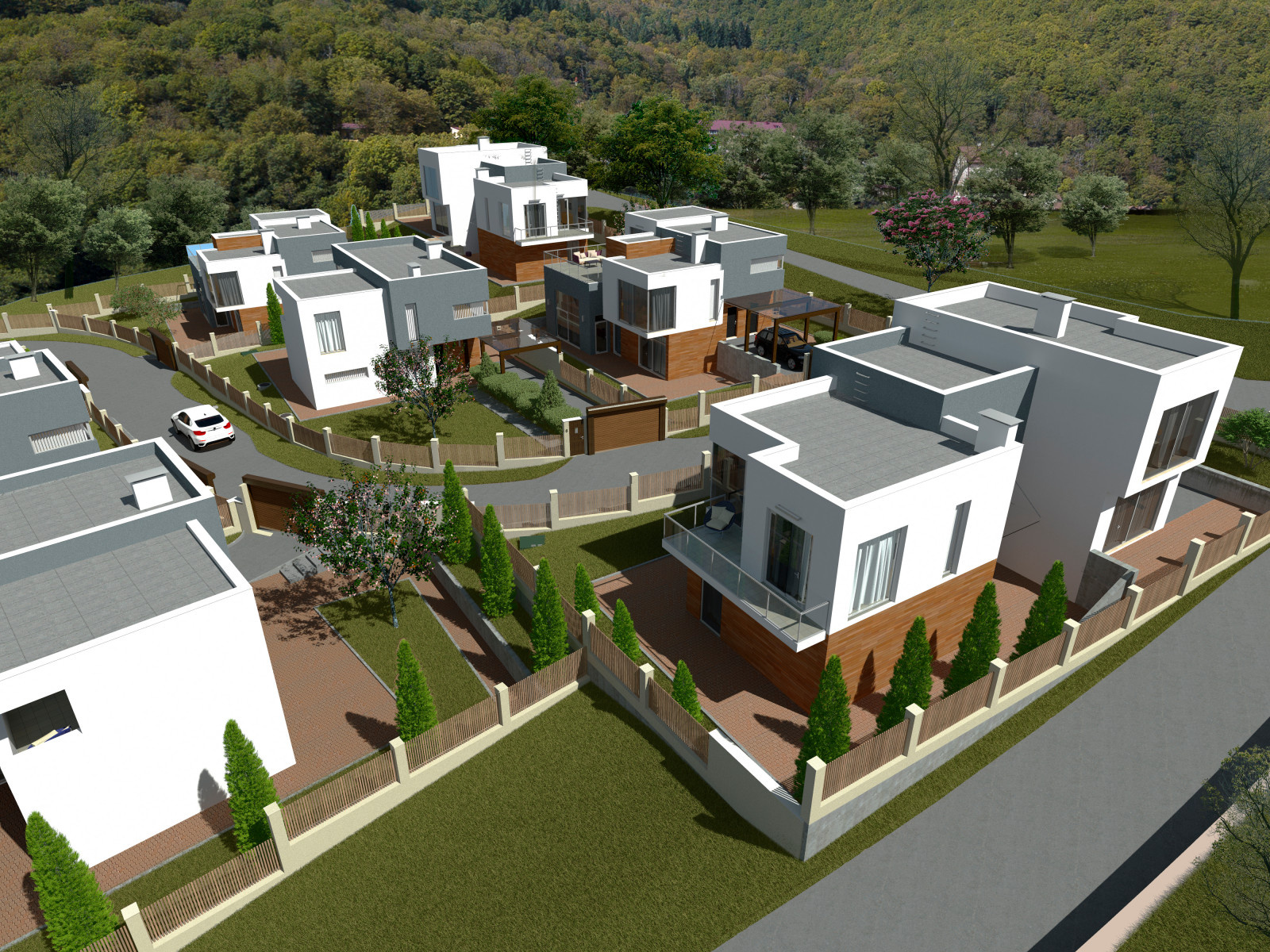 Коттеджный поселок в с. Барановка, Сочи