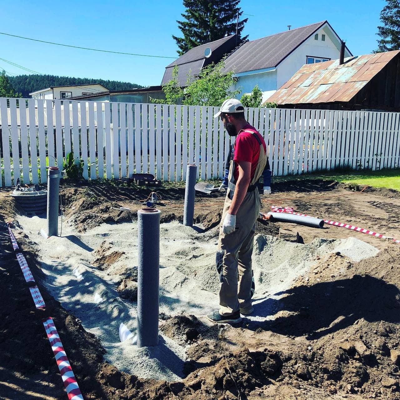 Баня 2-ух этажная 5*5,5 м.