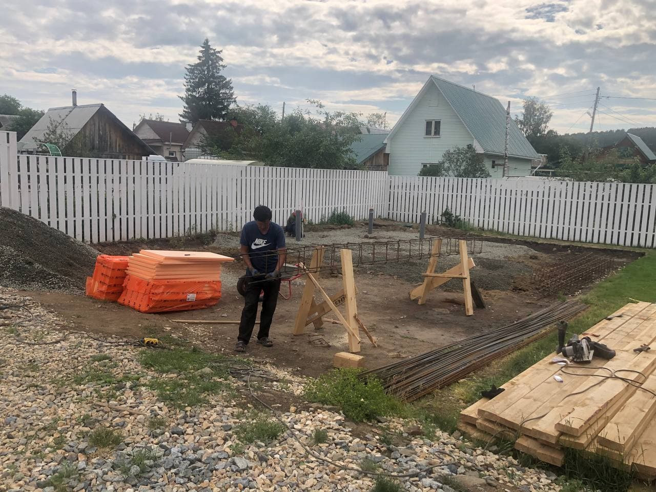 Баня 2-ух этажная 5*5,5 м.