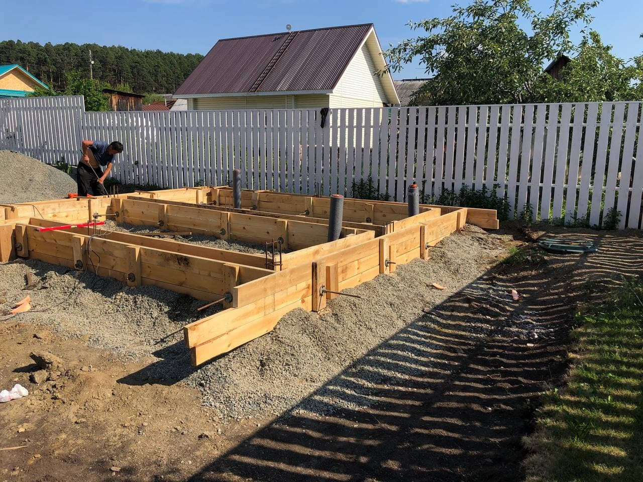 Баня 2-ух этажная 5*5,5 м.