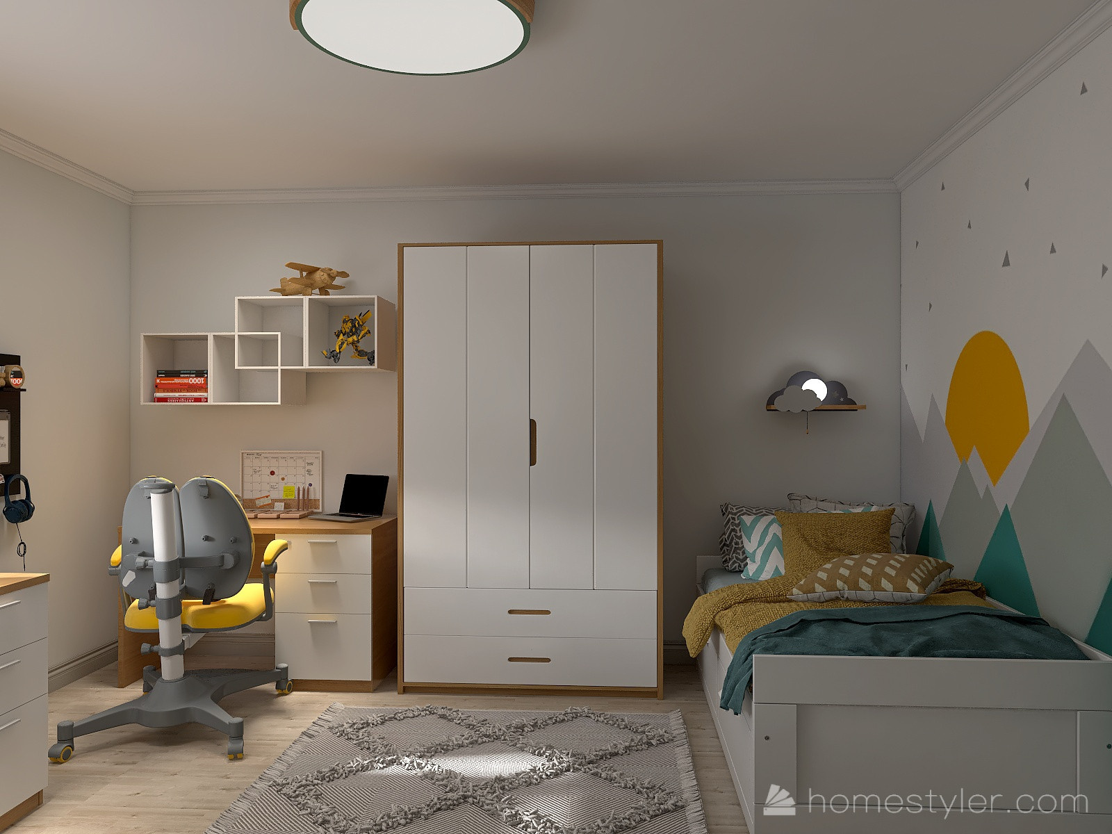 Детская в загородном доме