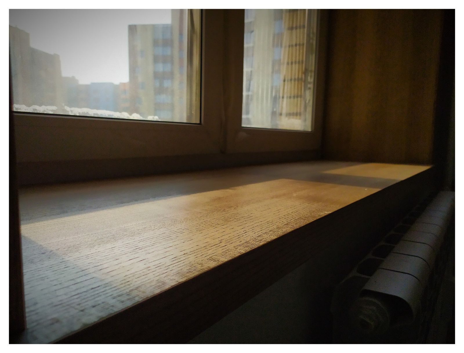 Откосы и подоконник