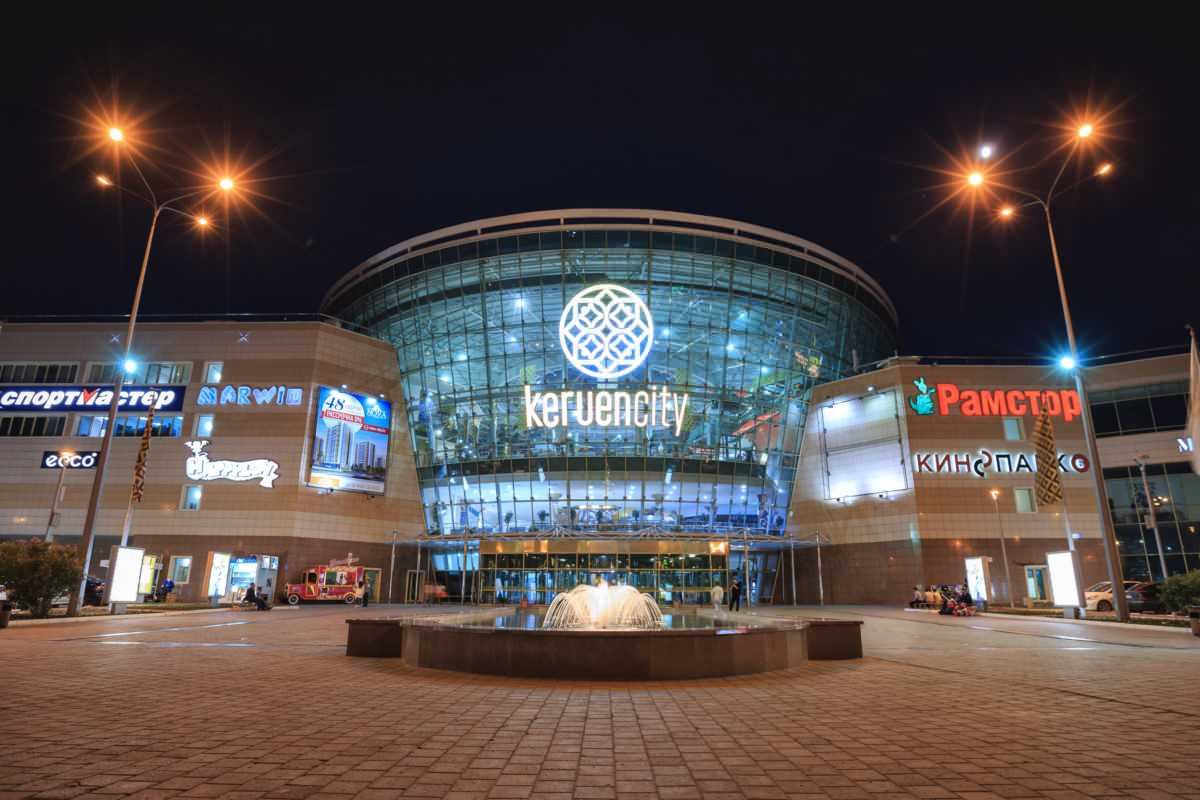 Lighting of shopping malls