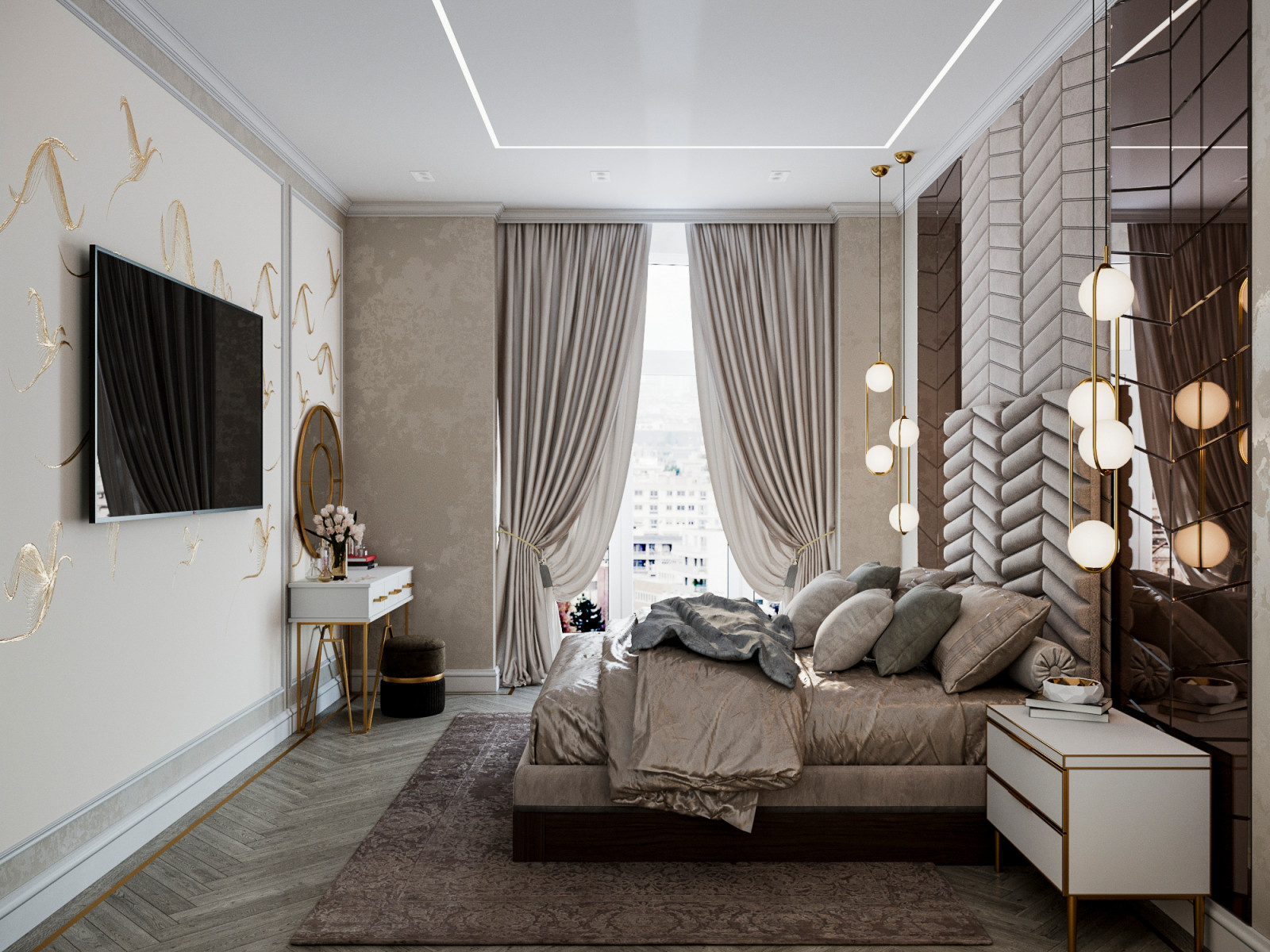 Трехкомнатная квартира в ЖК "Зиларт"