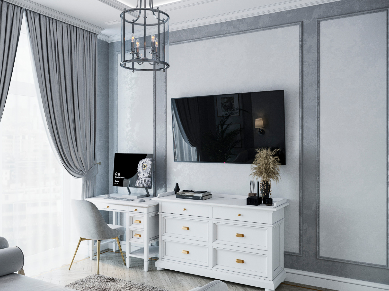 Трехкомнатная квартира в ЖК "Зиларт"