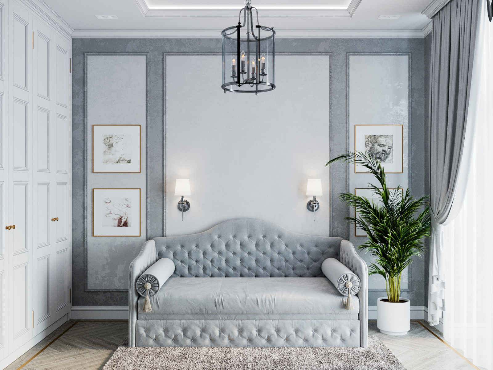 Трехкомнатная квартира в ЖК "Зиларт"