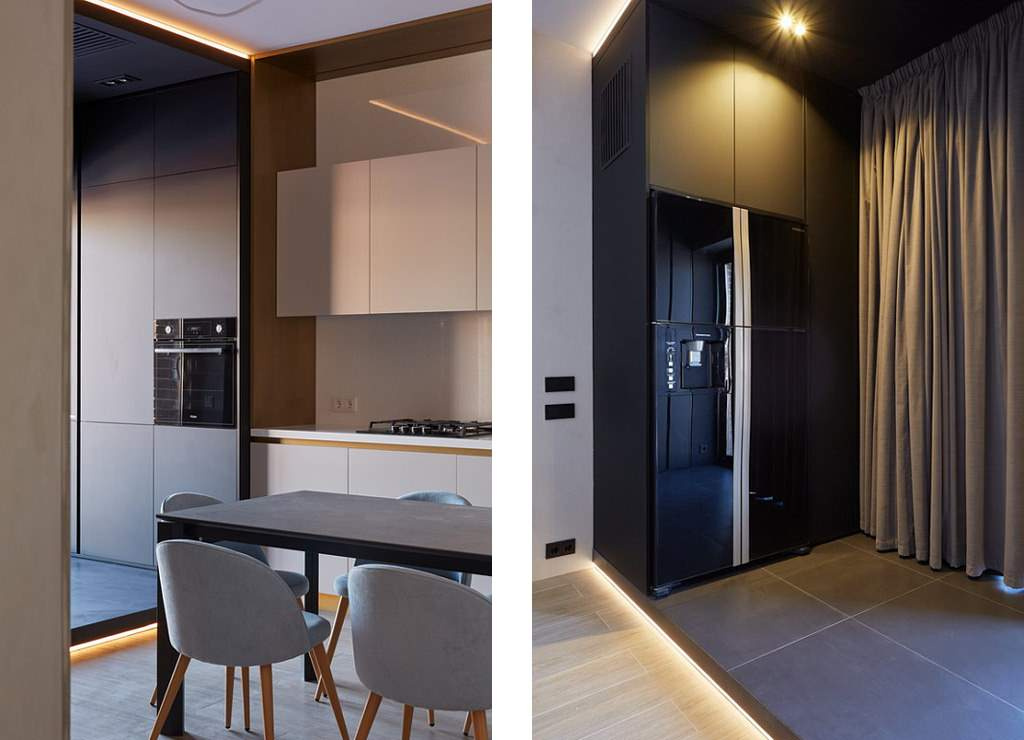 Кухня-гостиная 55м2 "Дачный ответ"