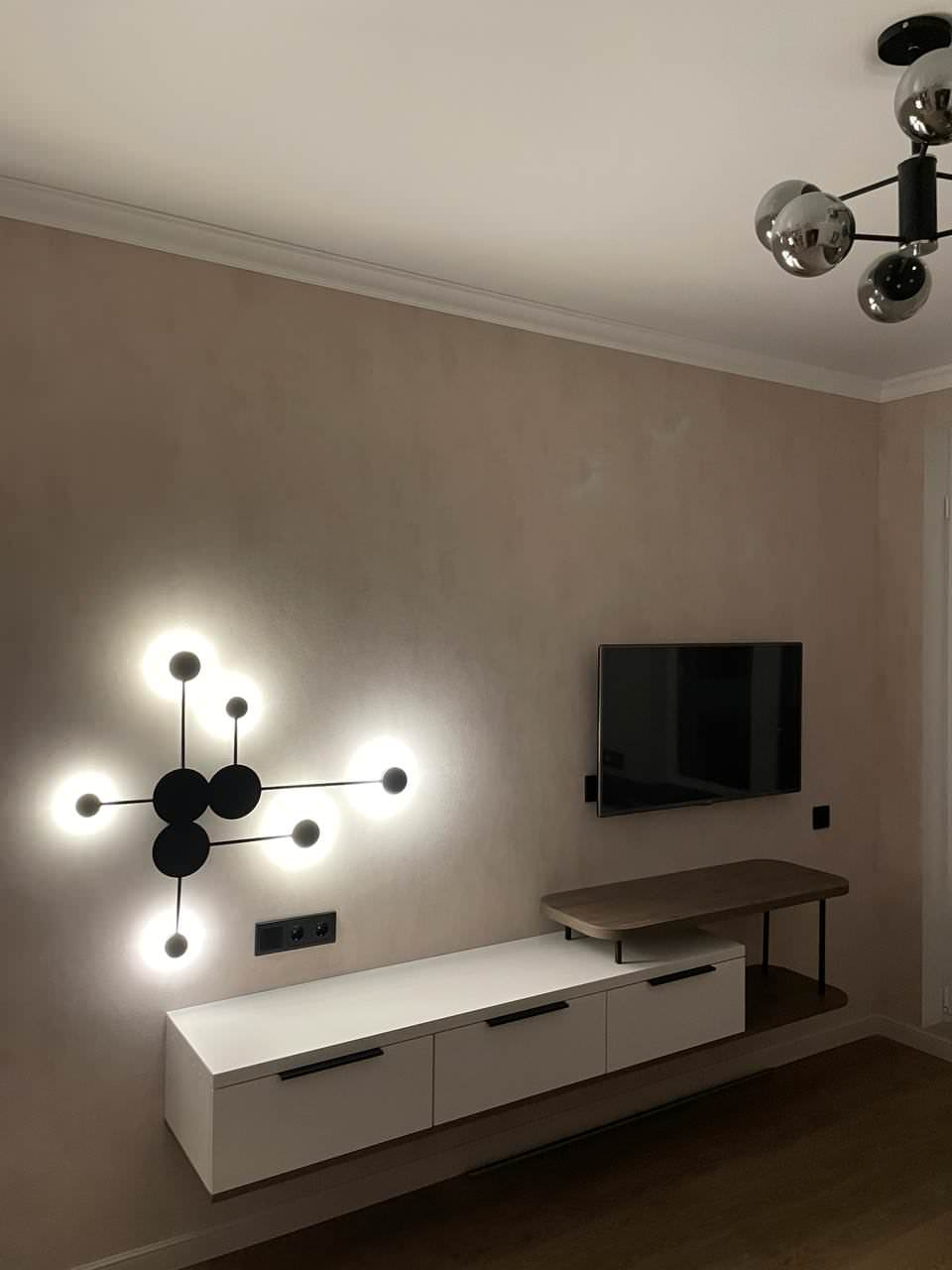 Дизайнерский ремонт однокомнатной квартиры в ЖК "5 Столиц"