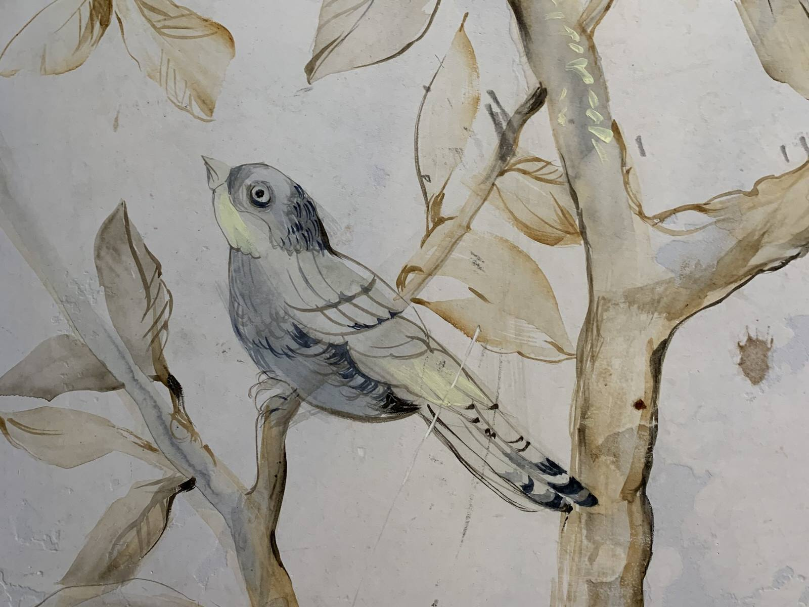 Об эскизе росписи