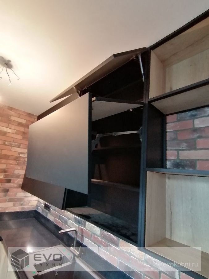 Обложка проекта: П-ОБРАЗНАЯ КУХНЯ МОДЕРН ЭГГЕР ПЛЕНКА/МДФ/ЛДСП ИТ191104