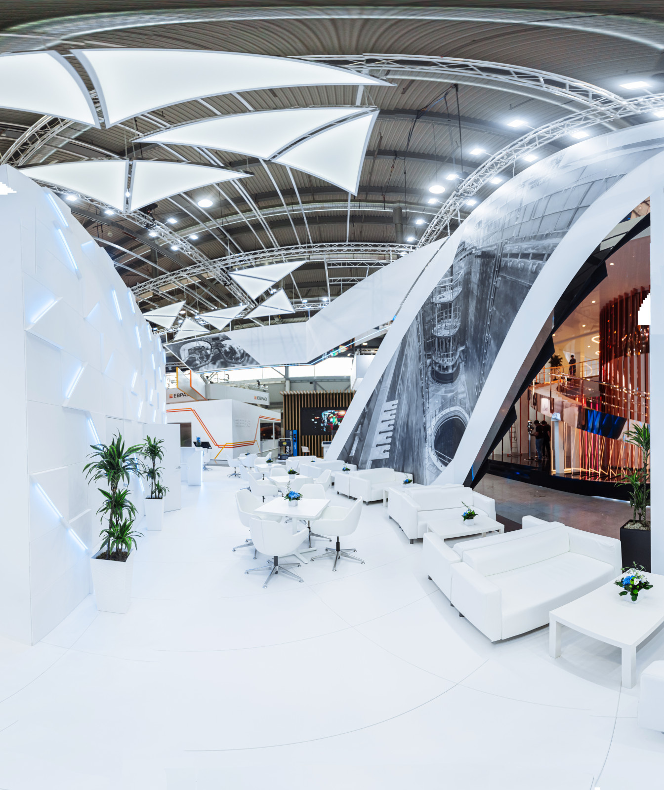 Съемка стенда ГАЗПРОМБАНК на выставке Иннопром