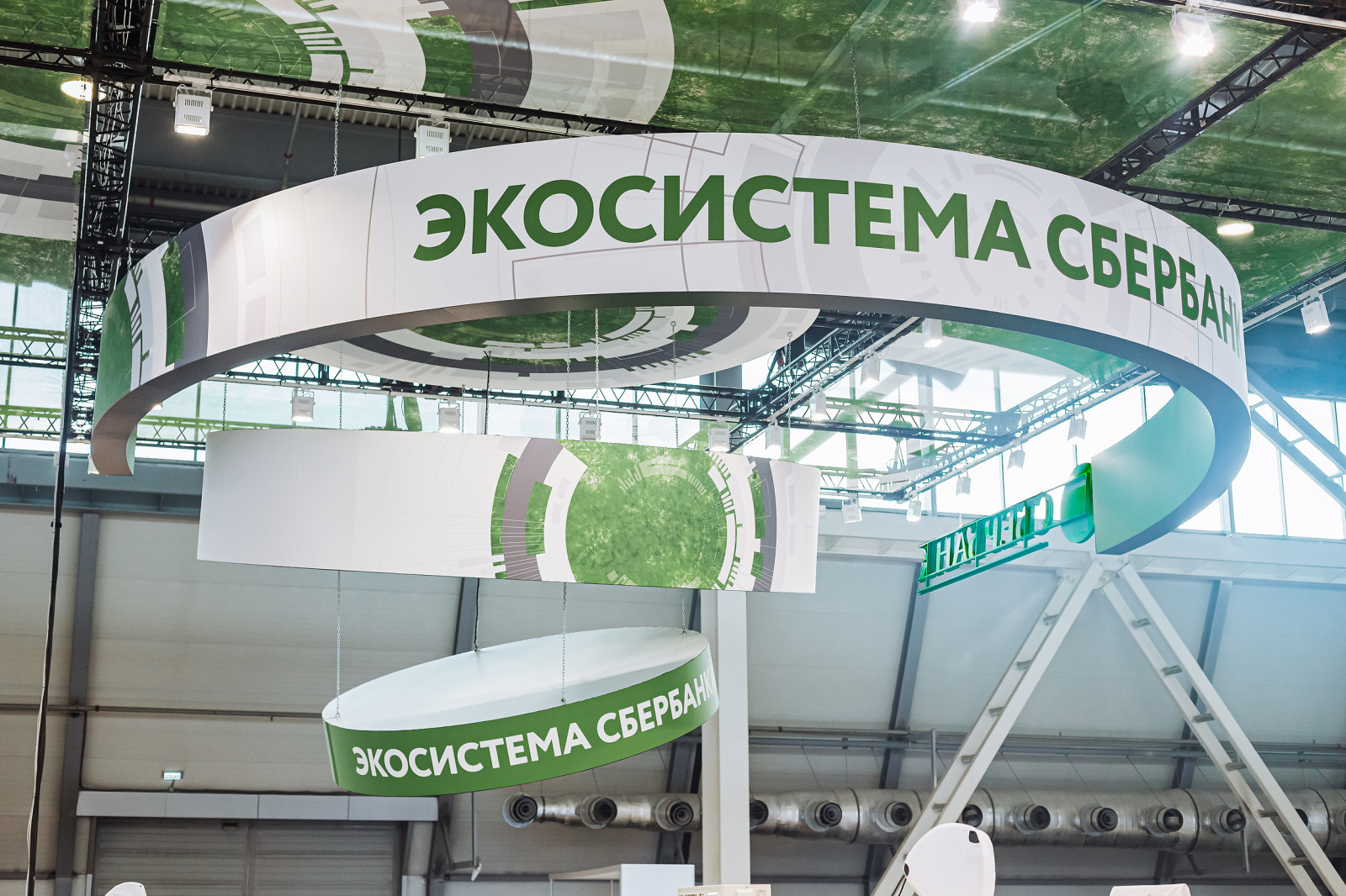 Фотосъемка Стенда СБЕРБАНК навытсавке Иннопром