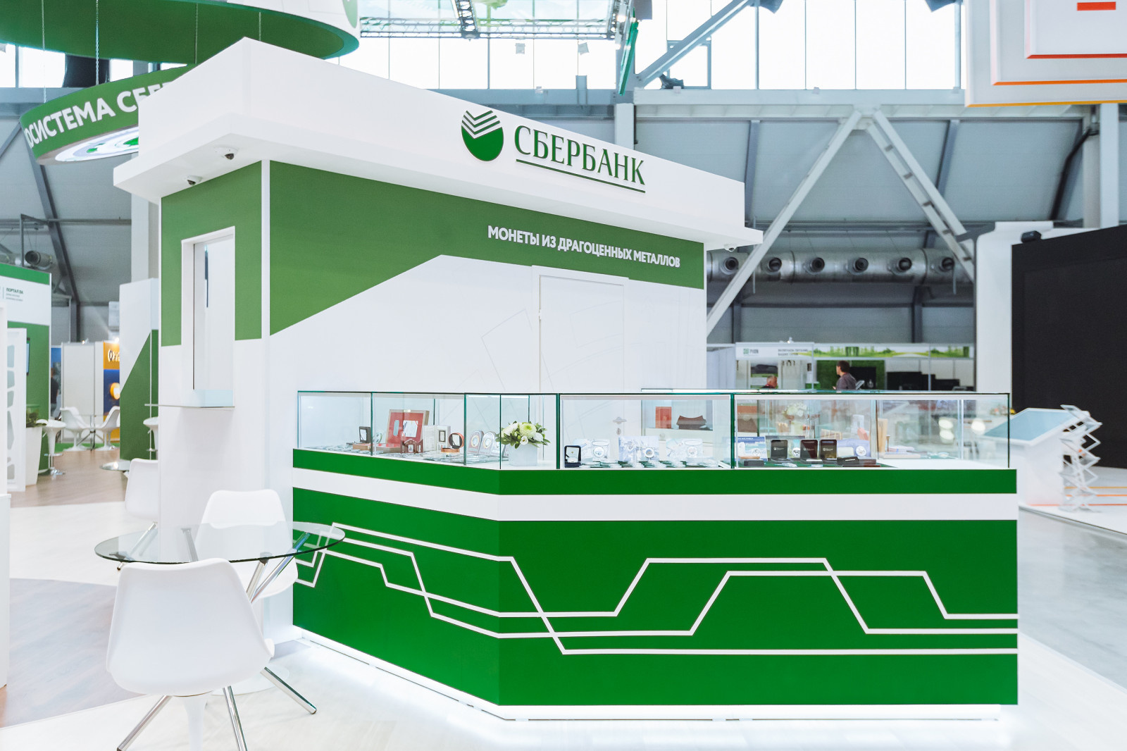 Фотосъемка Стенда СБЕРБАНК навытсавке Иннопром