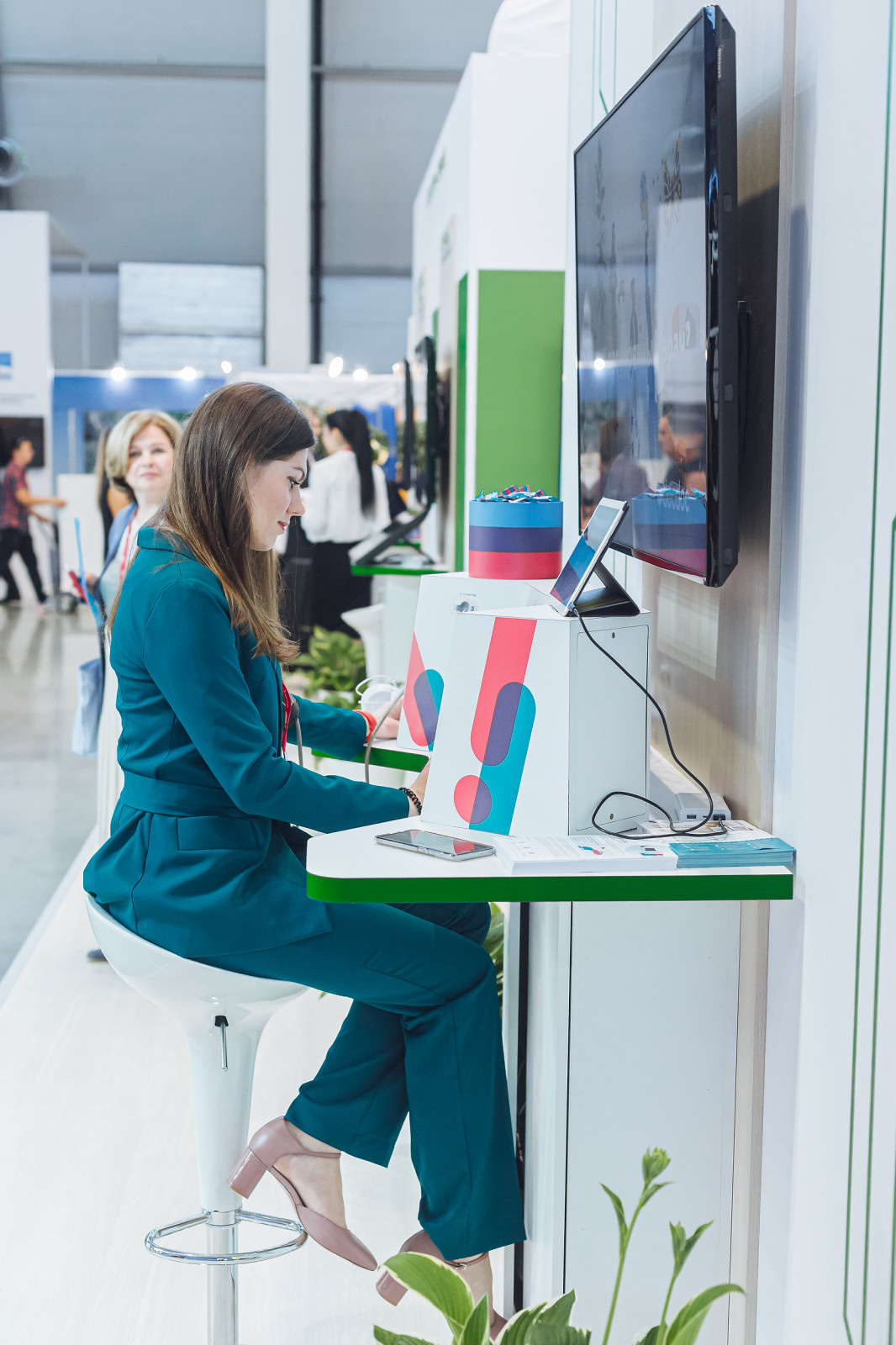 Фотосъемка Стенда СБЕРБАНК навытсавке Иннопром