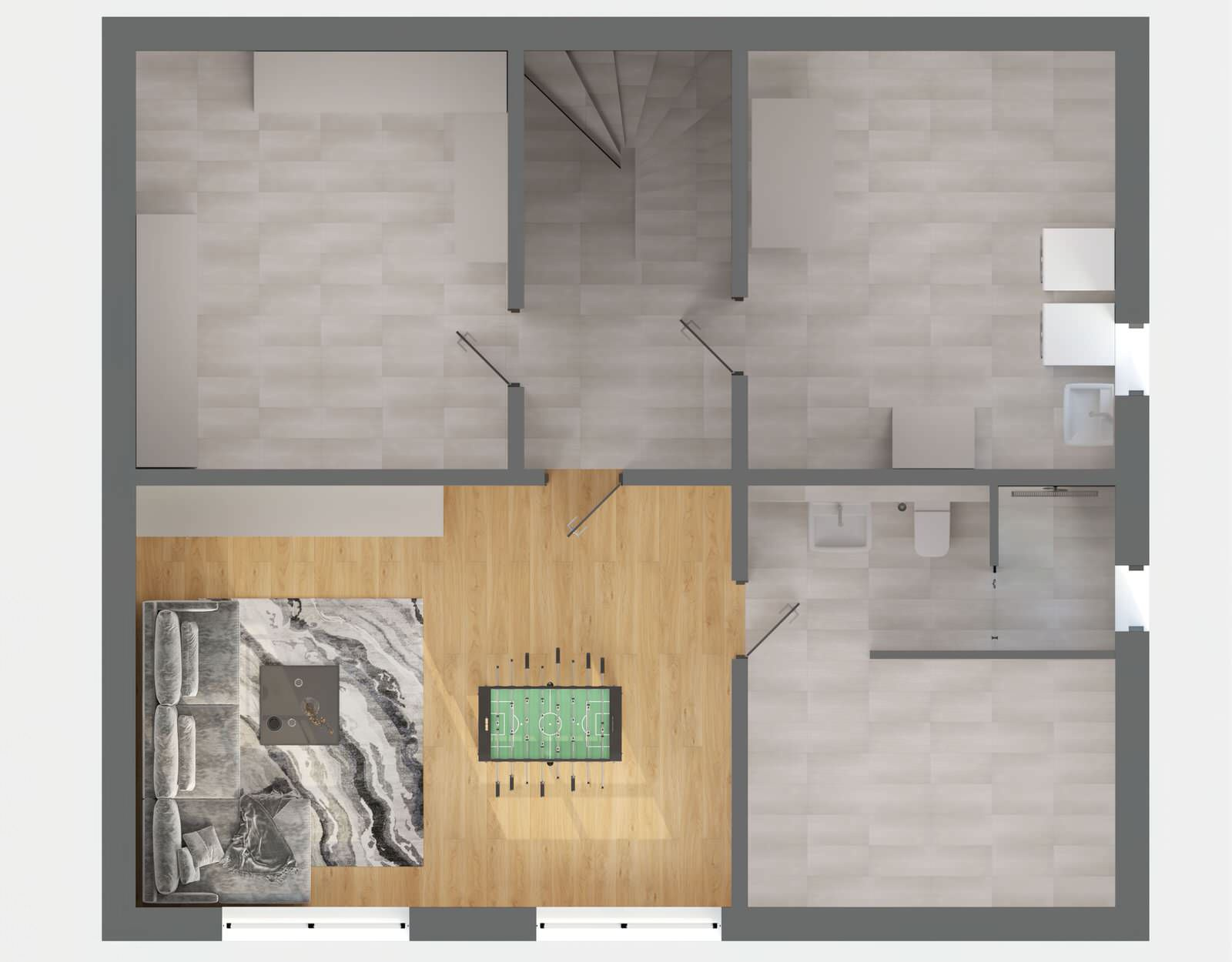 Riemerling, Außen und Innenvisualisierung, inklusive 3D Grundrissen
