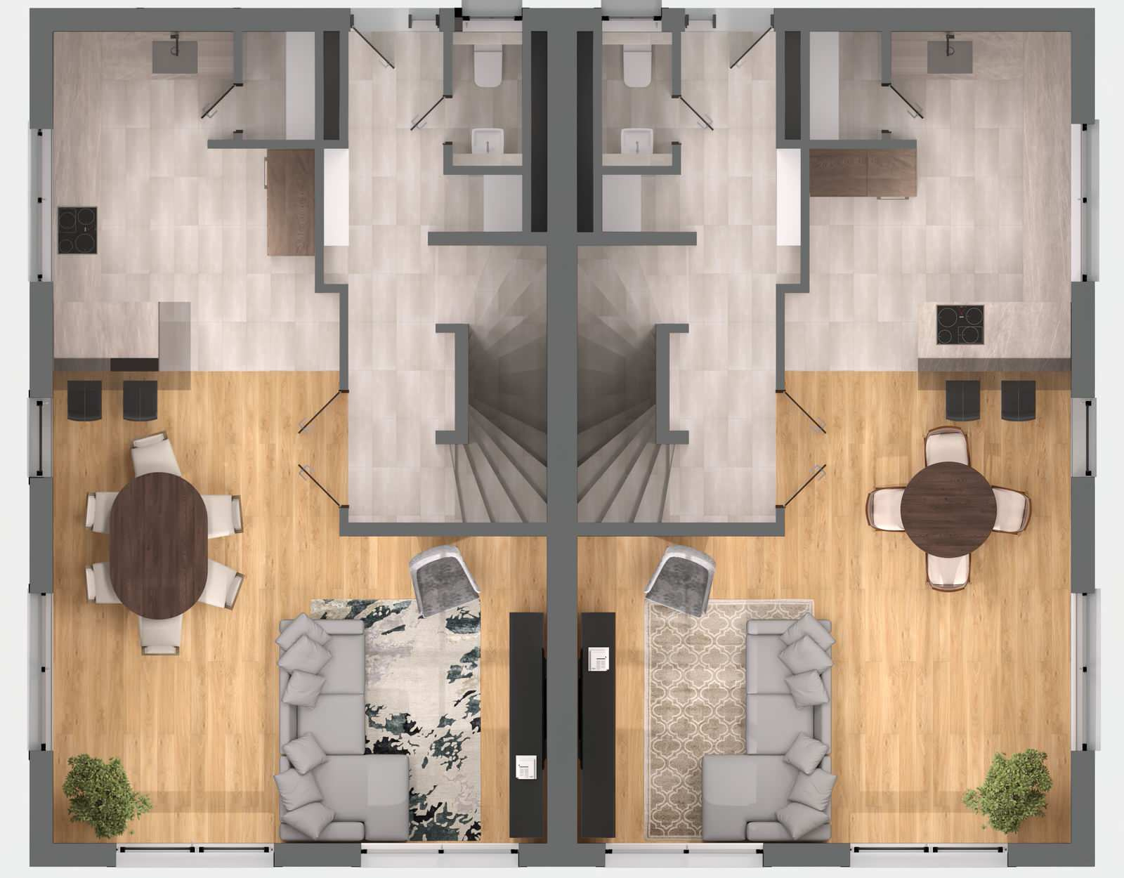 Außen und Innenvisualisierung, inkl. 3D Grundrissen