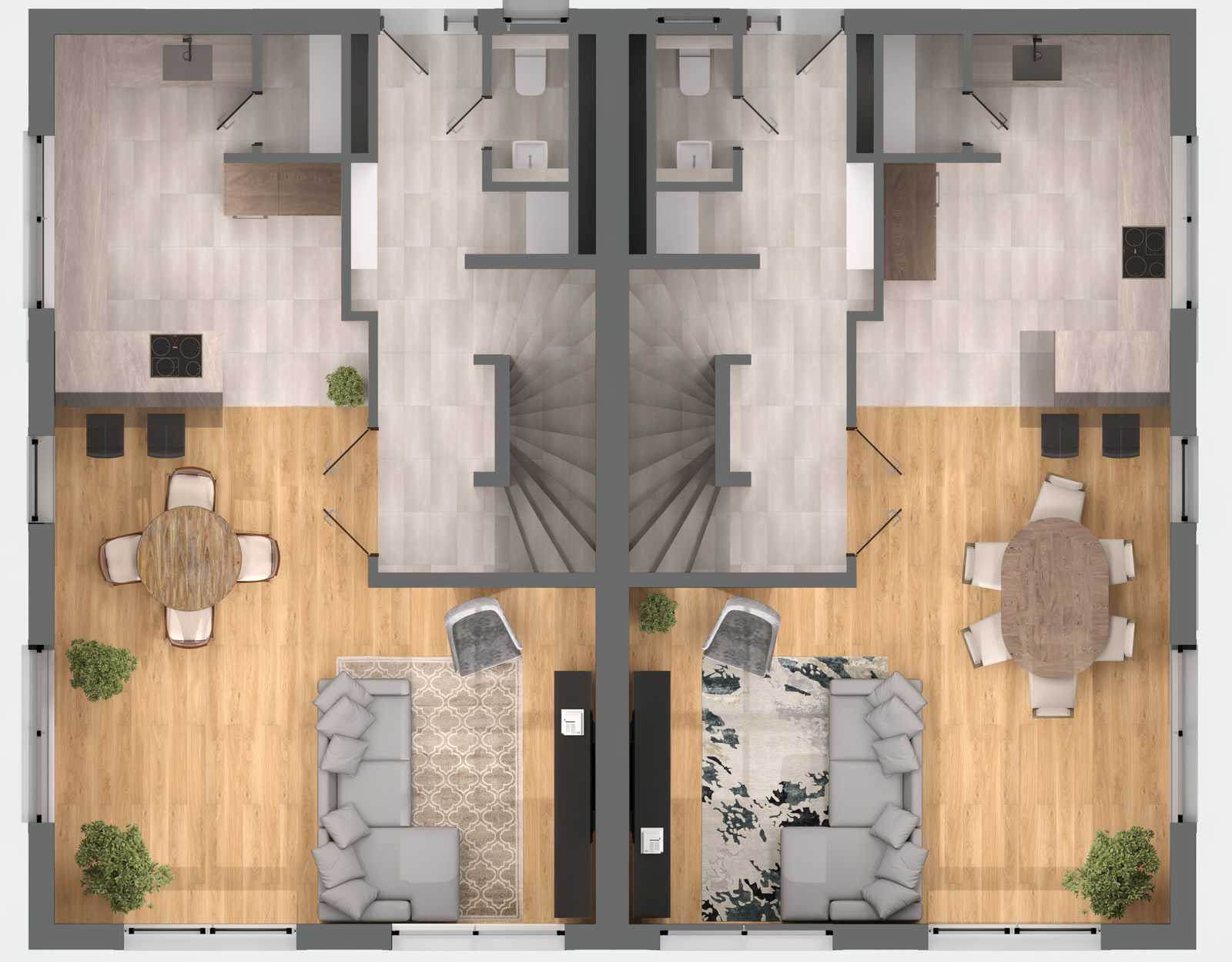 Außen und Innenvisualisierung, inkl. 3D Grundrissen