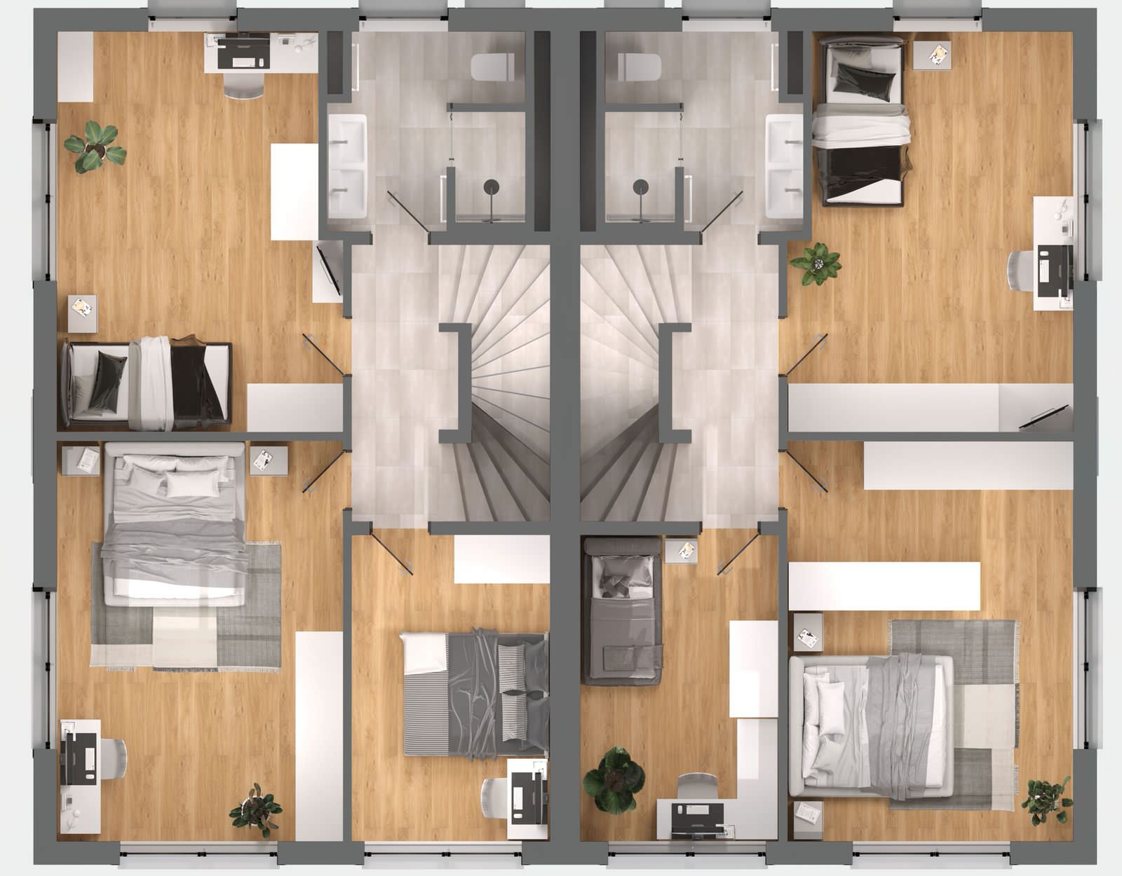 Außen und Innenvisualisierung, inkl. 3D Grundrissen