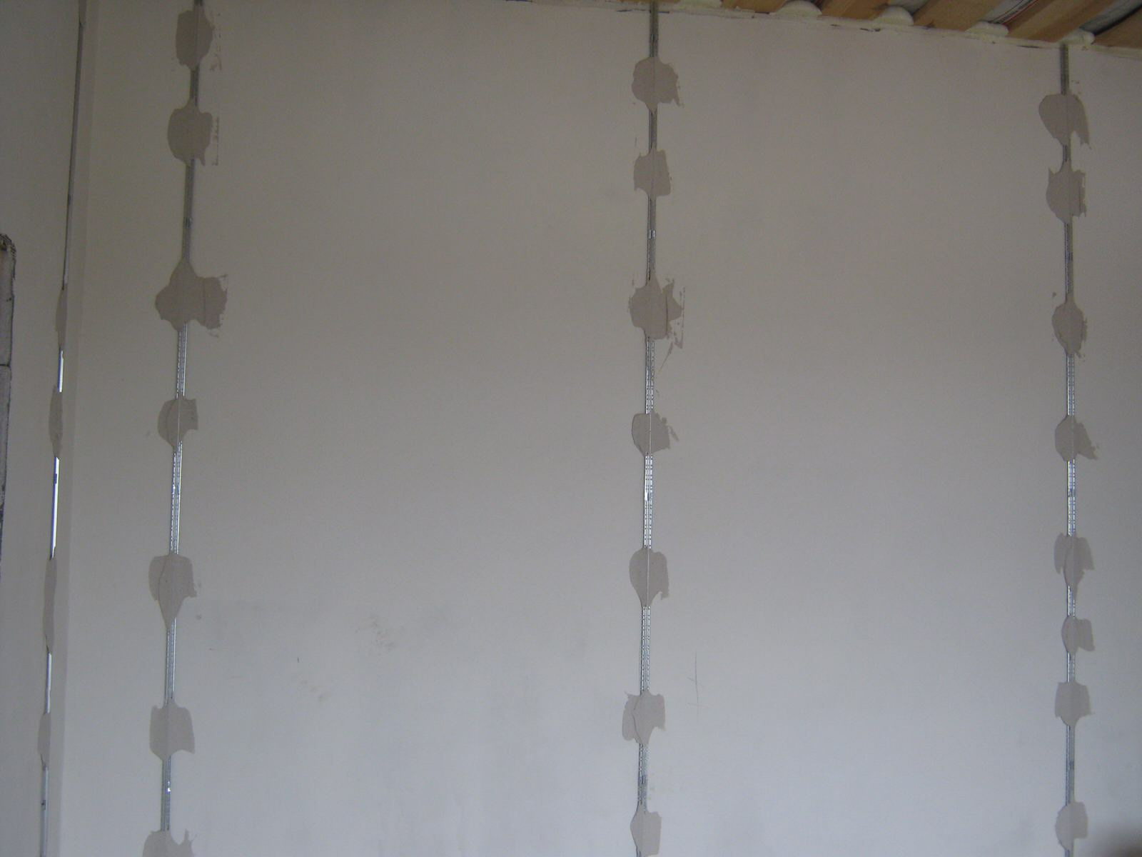 Коттедж. Механизированная штукатурка