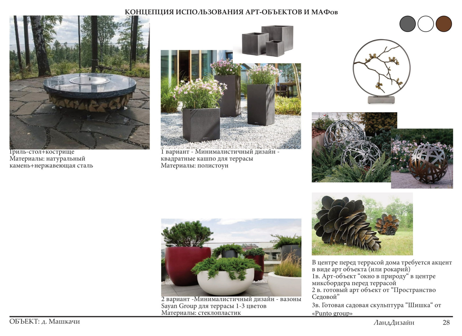 Проект ландшафтного дизайна 2