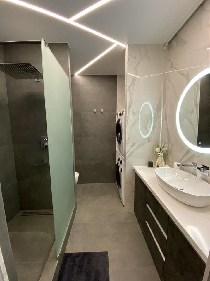 Квартира в серых тонах