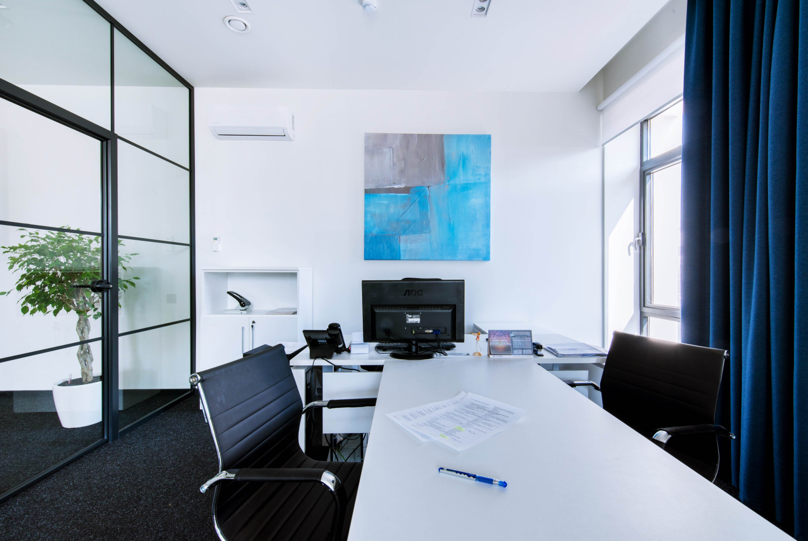 Energy company office