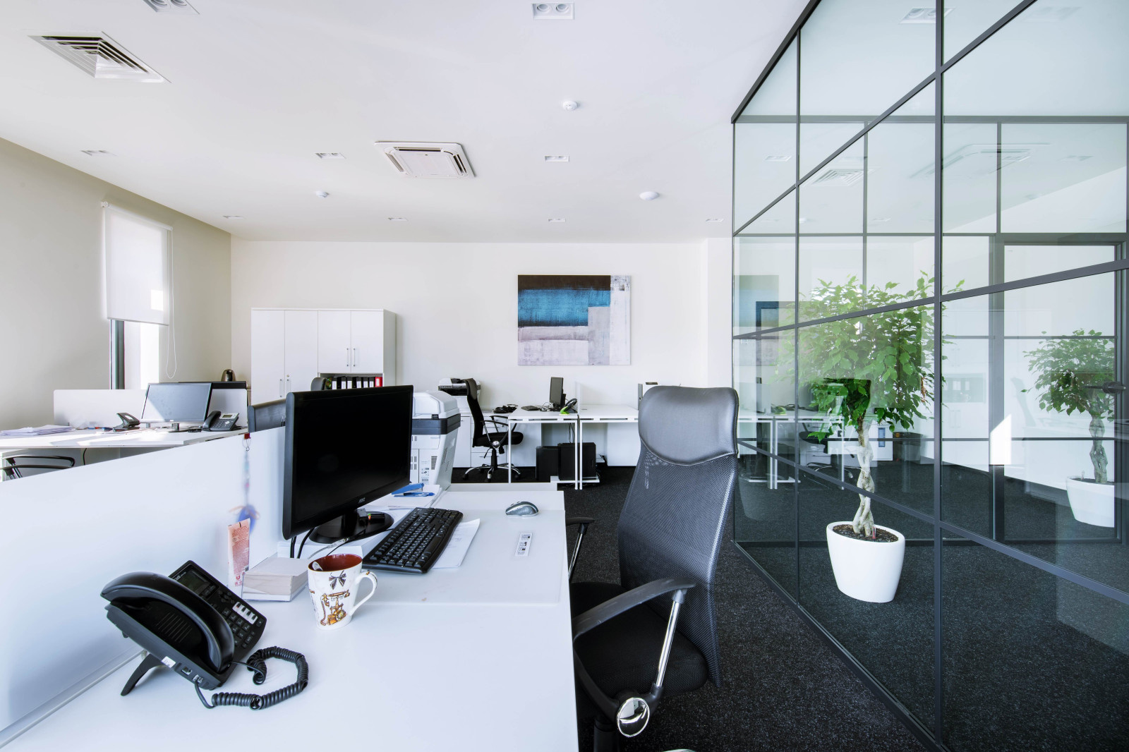 Energy company office