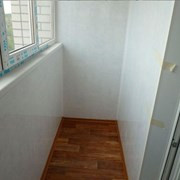 Обшивка перил балкона