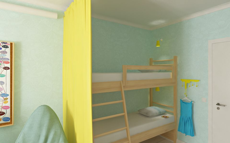 Многофункциональная детская для брата и сестры