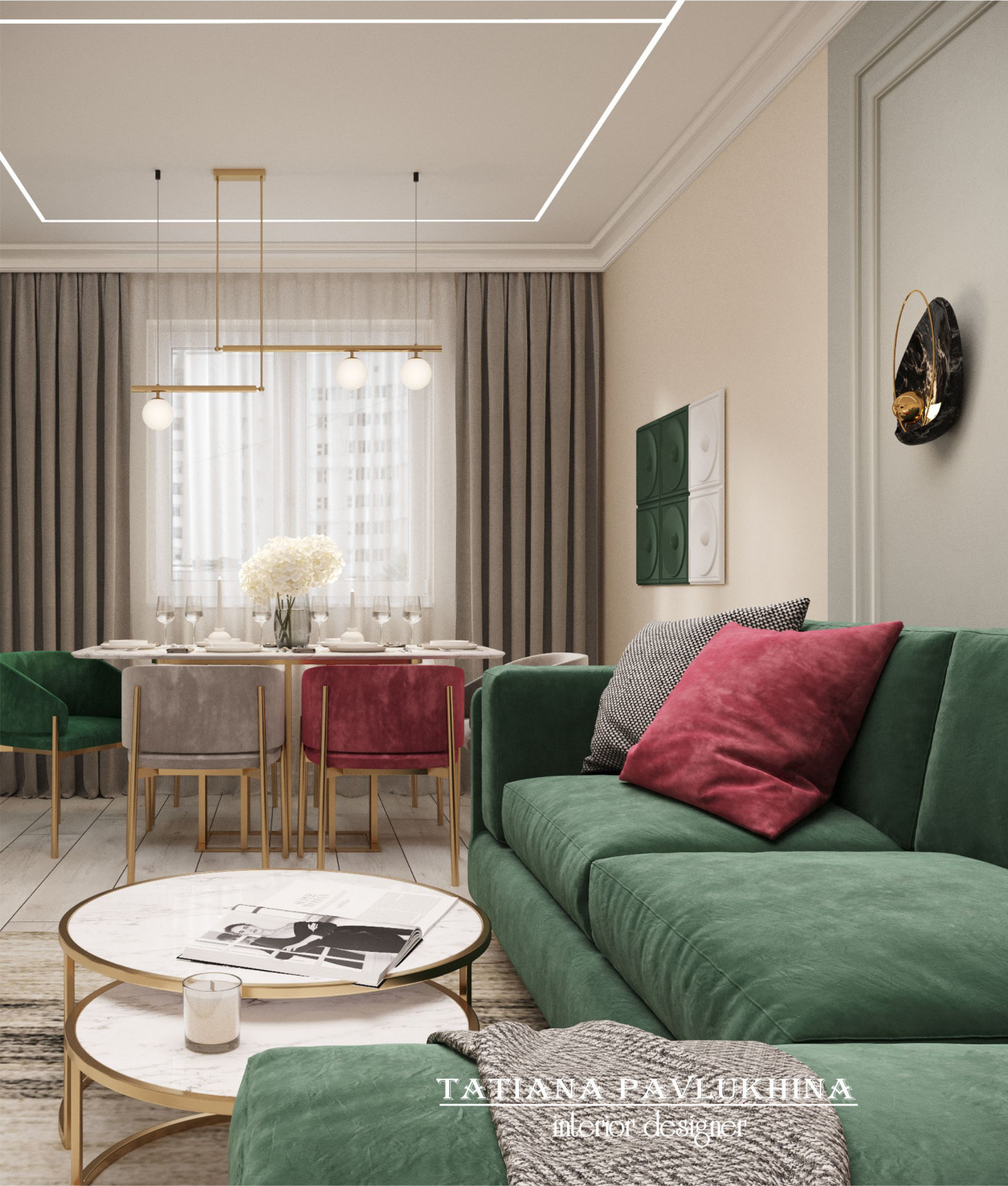 г.Миасс квартира 79кв.м. - Арт деко