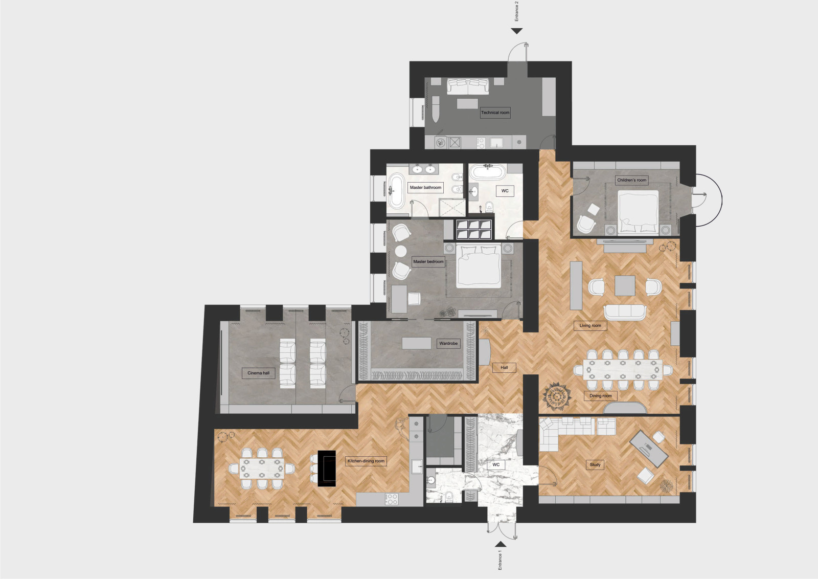 Romanov House apartment