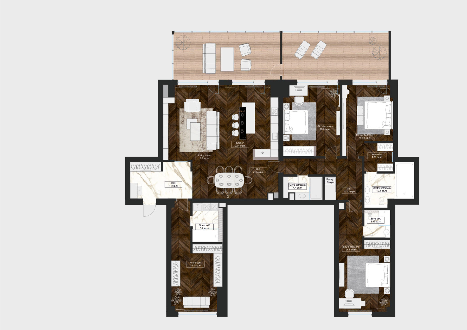 Vine House apartment