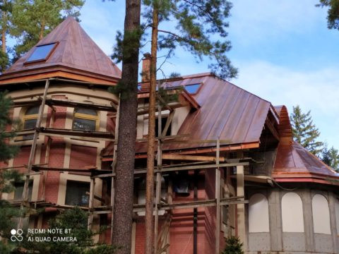 Монтаж фальцевой кровли