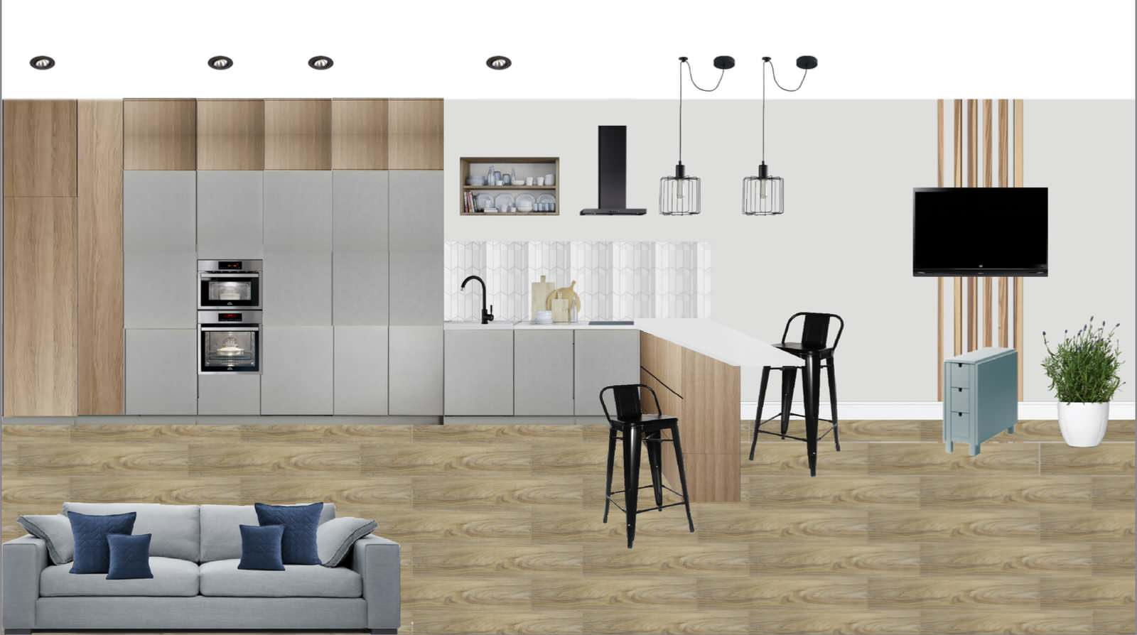 Эскизный проект в ЖК Просвещение