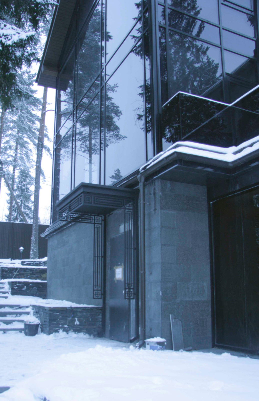 Кованые козырьки, навесы