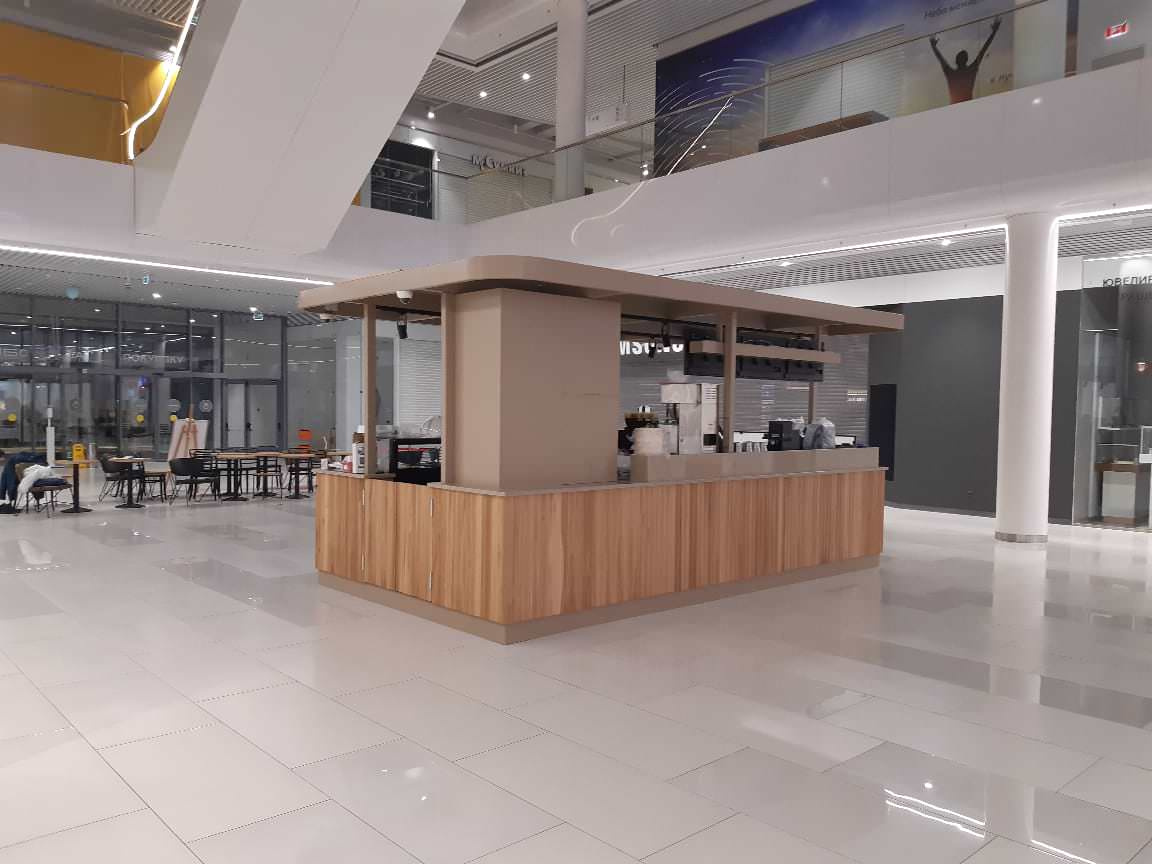 Киоск для Starbucks Россия