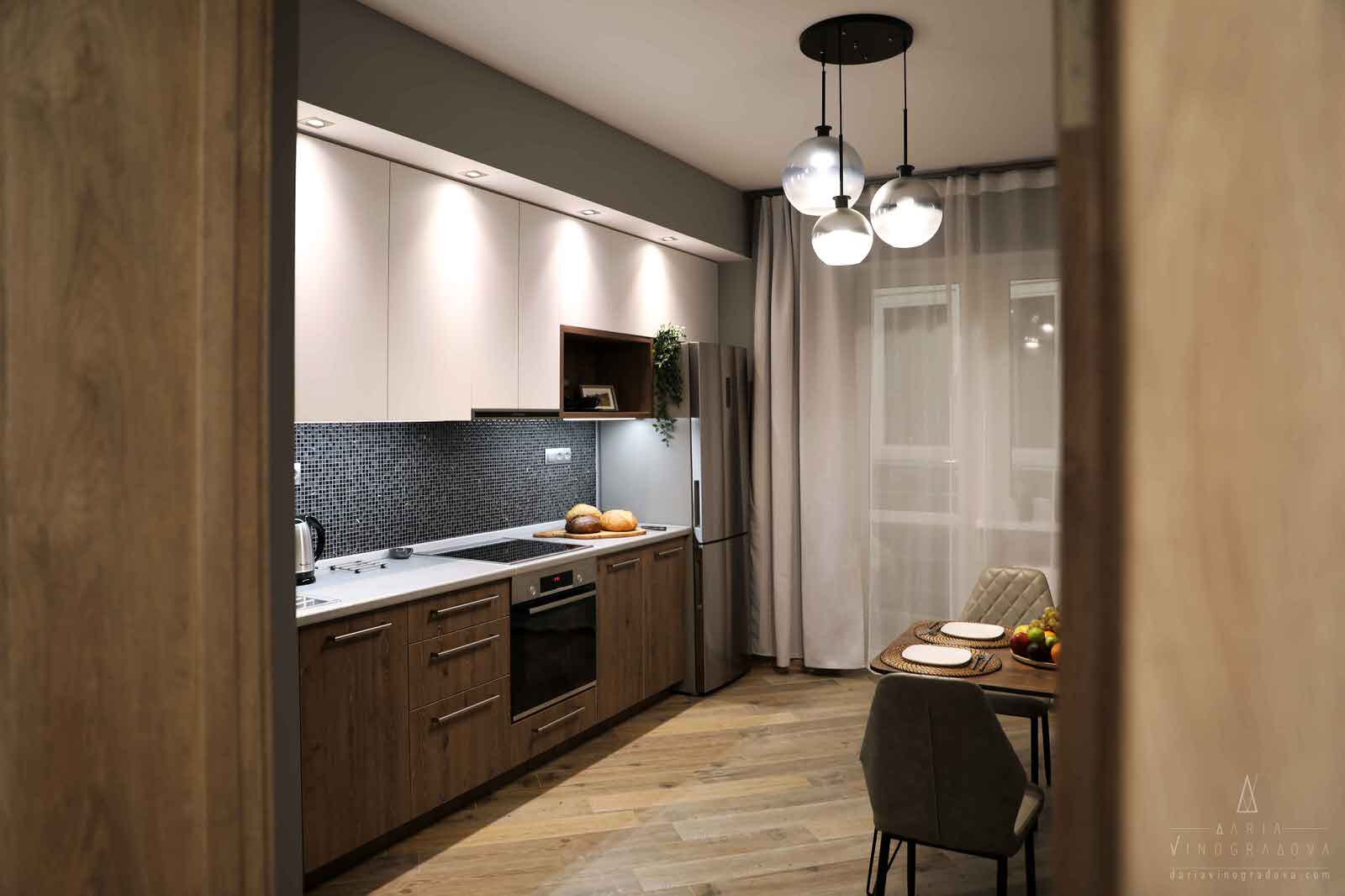 Квартира с оттенками серого