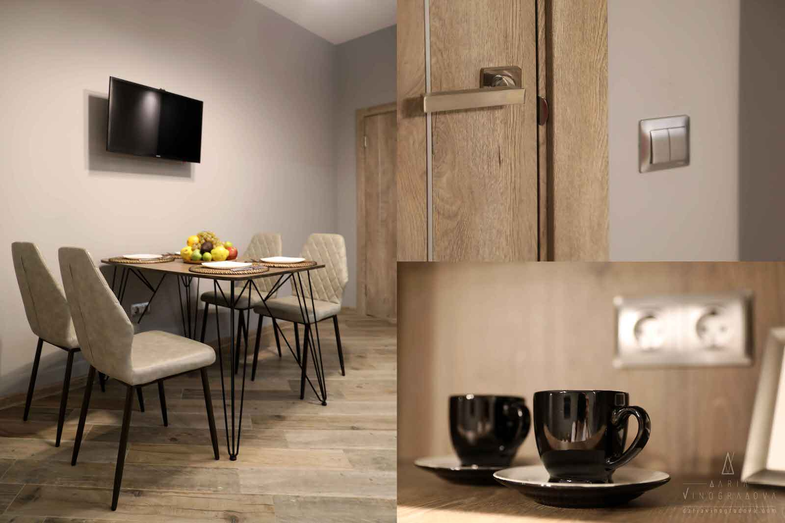 Квартира с оттенками серого