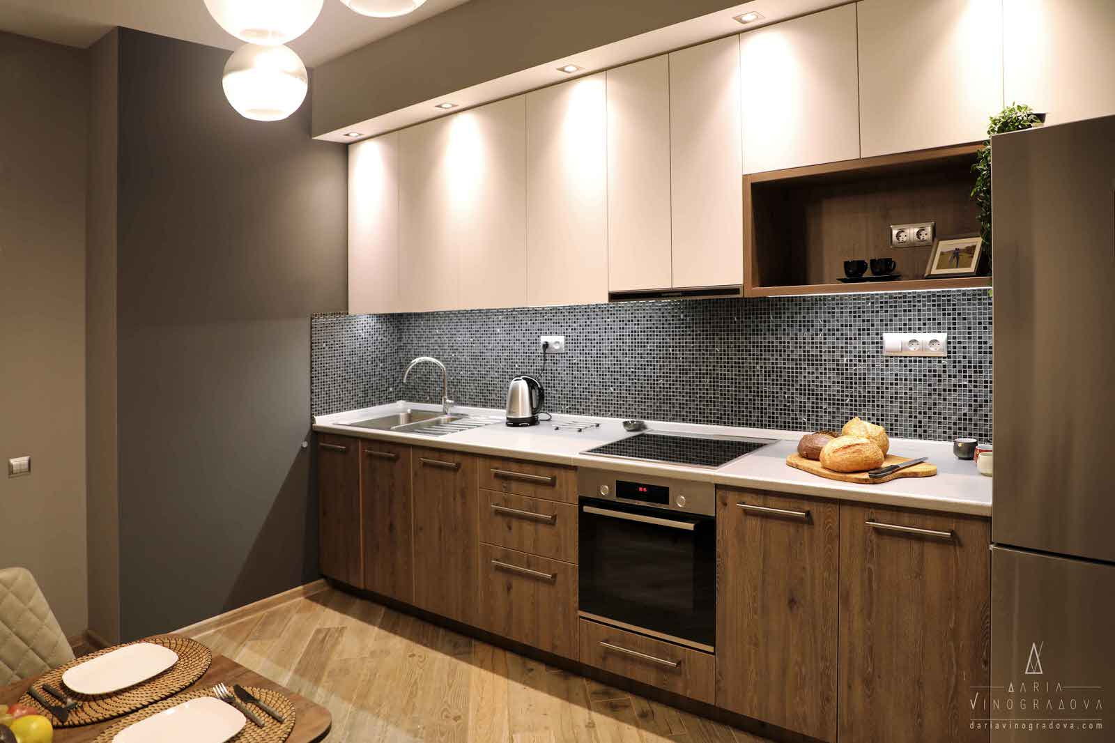 Квартира с оттенками серого