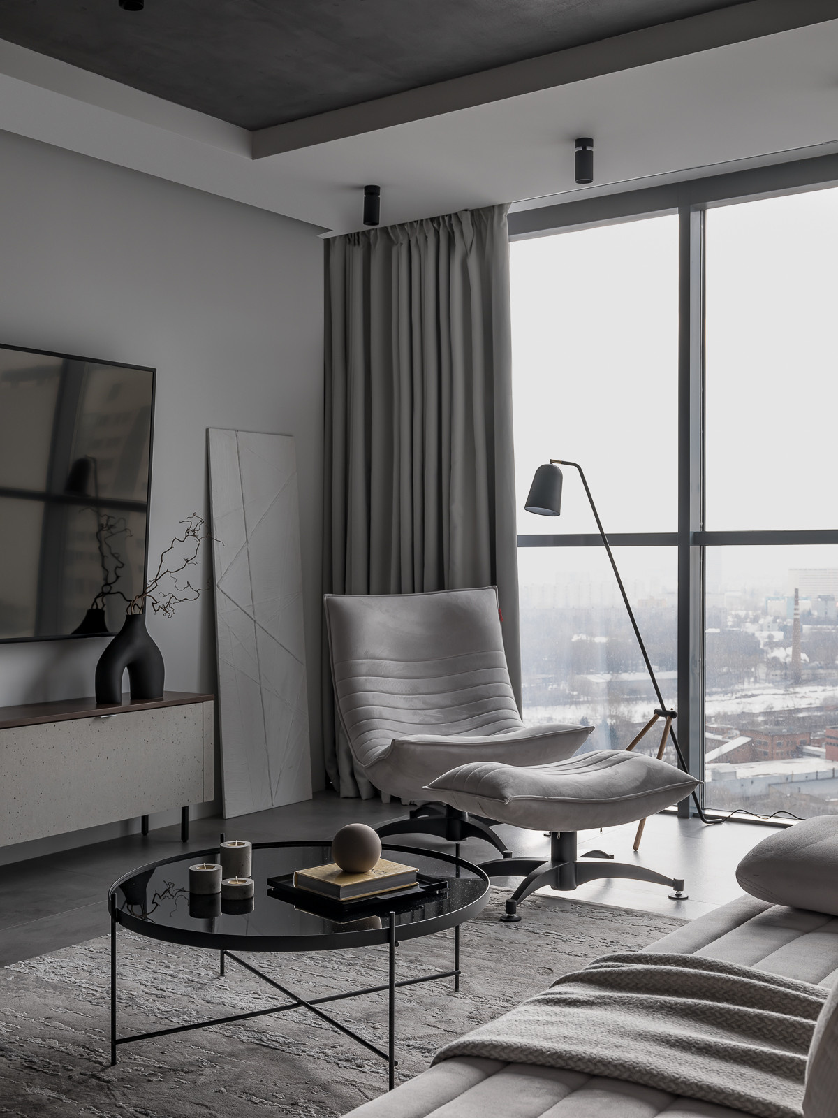 Минималистичная квартира в Нагатино-Садовниках